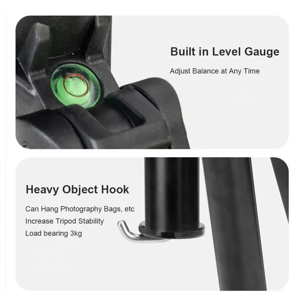 YUNTENG VCT-180 Foldable Photography Live Streaming Stand Camera Tripod Smartphone Bluetooth-Compatible Selfie Stick