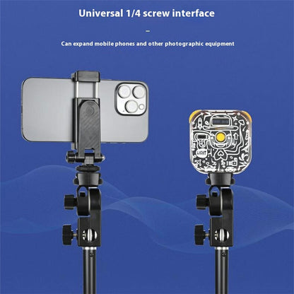 YUNTENG VCT-5228 Portable Light Stand Phone Vlog Photography Live Streaming Aluminum Alloy Extendable Tripod