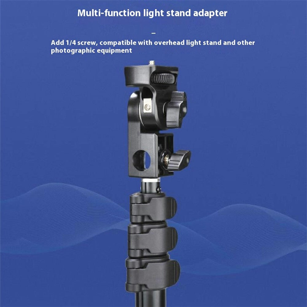 YUNTENG VCT-5228 Portable Light Stand Phone Vlog Photography Live Streaming Aluminum Alloy Extendable Tripod