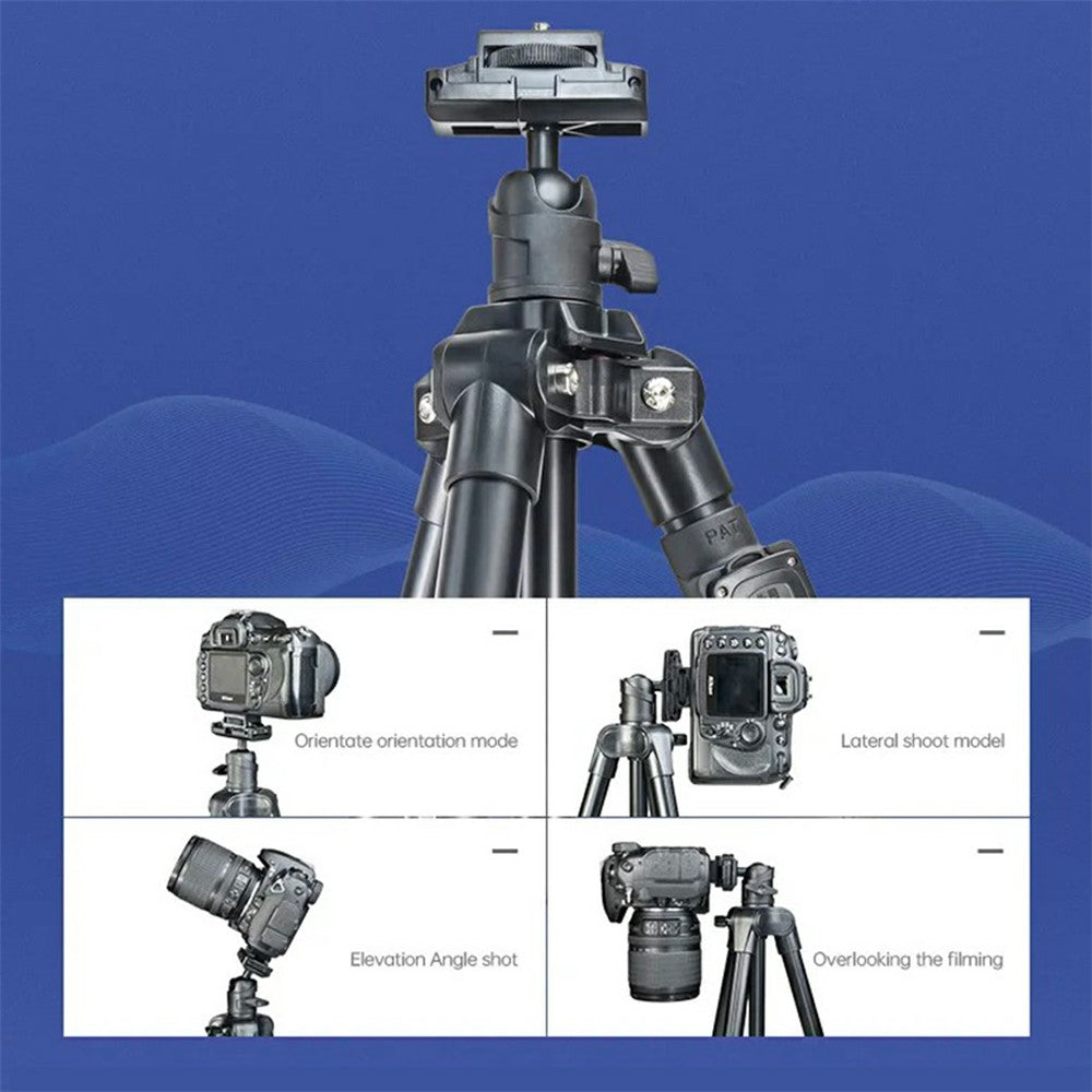 YUNTENG UT-360N Camera Phone Vlog Video Tripod Outdoor Photography Live Streaming Bluetooth-Compatible Selfie Stand