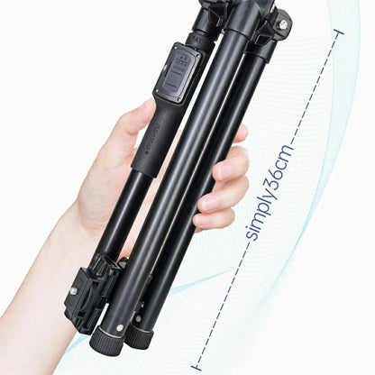 YUNTENG UT-360N Camera Phone Vlog Video Tripod Outdoor Photography Live Streaming Bluetooth-Compatible Selfie Stand
