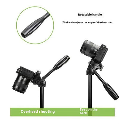 YUNTENG VCT-6828RM Camera Phone Tripod Stand Vlog Video Bluetooth-Compatible Selfie Live Streaming Photography Bracket