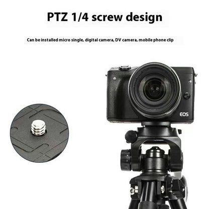 YUNTENG VCT-6828RM Camera Phone Tripod Stand Vlog Video Bluetooth-Compatible Selfie Live Streaming Photography Bracket