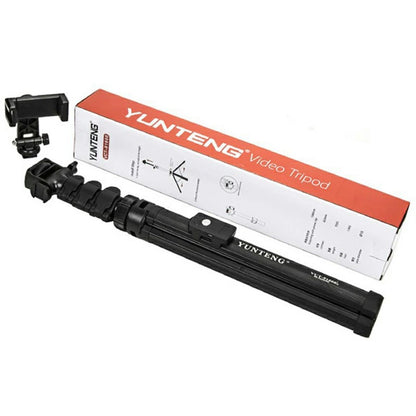 YUNTENG VCT-91666L Camera Tripod Vlog Video Stand Selfie Stick Phone Bluetooth-Compatible Live Streaming Bracket
