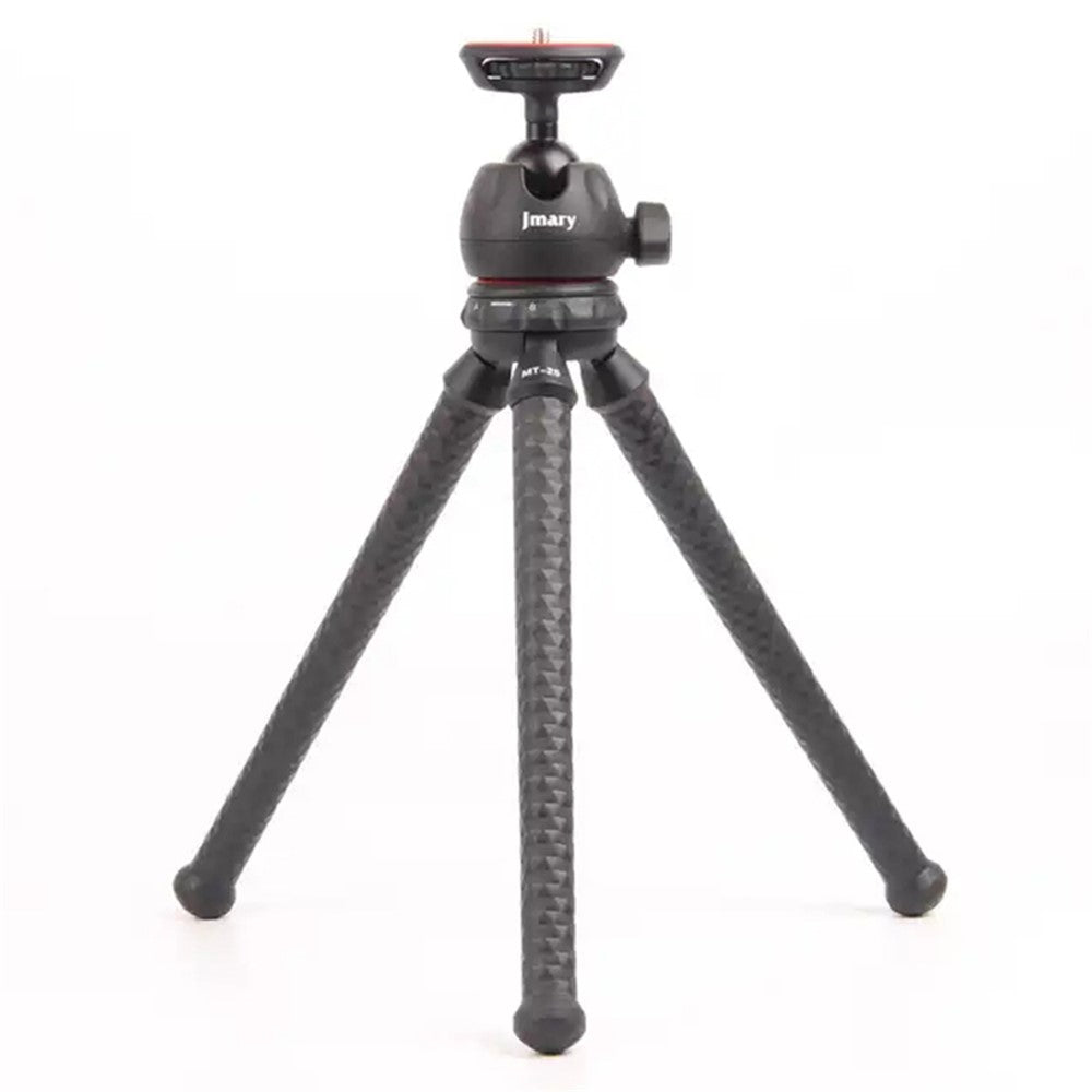JMARY MT25 Ball Head Selfie Stick Flexible Octopus Tripod Bracket with Phone Holder