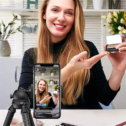 JMARY MT25 Ball Head Selfie Stick Flexible Octopus Tripod Bracket with Phone Holder