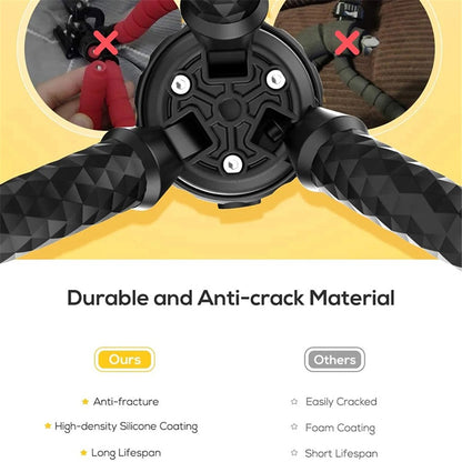 JMARY MT25 Ball Head Selfie Stick Flexible Octopus Tripod Bracket with Phone Holder