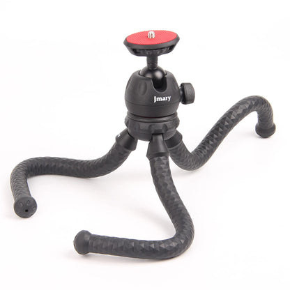 JMARY MT25 Ball Head Selfie Stick Flexible Octopus Tripod Bracket with Phone Holder