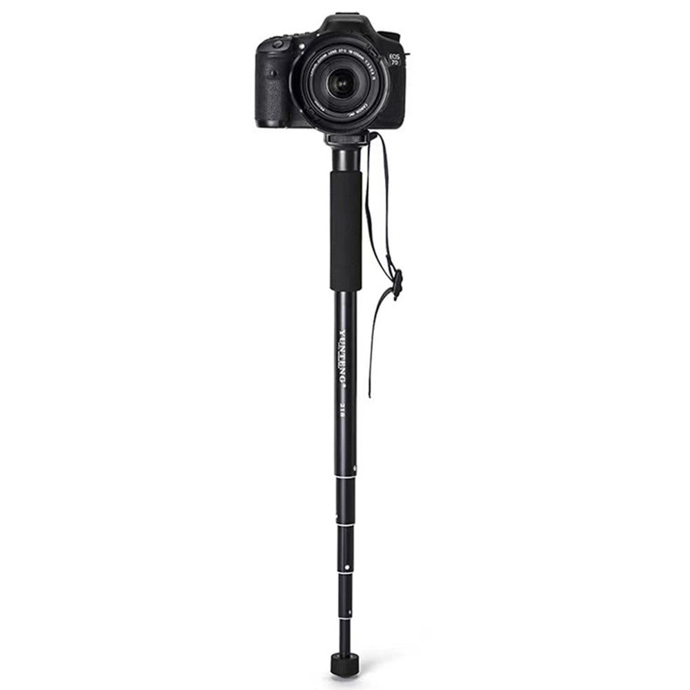 YUNTENG 218 Portable Camera Stand for Digital Cameras, DSLRs Metal Monopods Holder