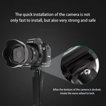 YUNTENG 218 Portable Camera Stand for Digital Cameras, DSLRs Metal Monopods Holder