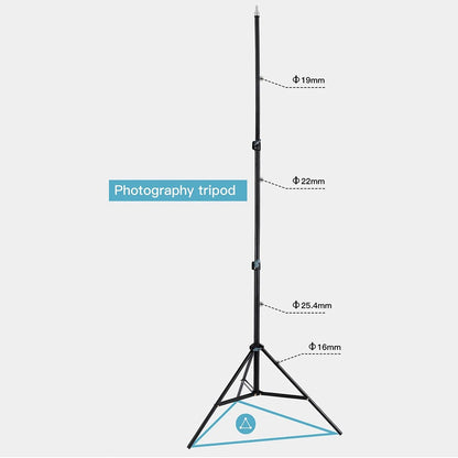 JMARY MT-75 Portable Photography Lightweight Tripod SPCC Steel Telescopic Camera Phone Stand