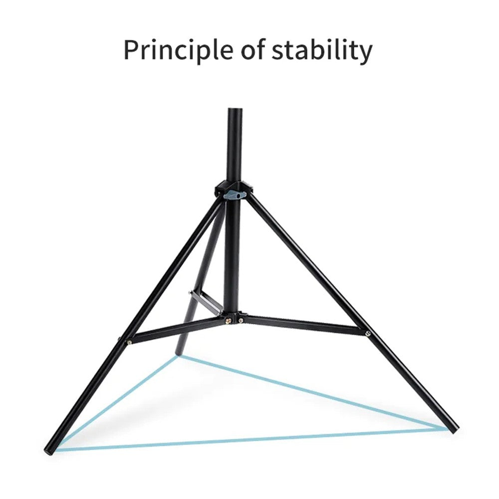 JMARY MT-75 Portable Photography Lightweight Tripod SPCC Steel Telescopic Camera Phone Stand