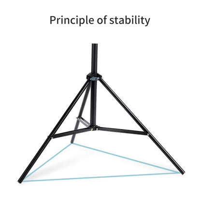 JMARY MT-75 Portable Photography Lightweight Tripod SPCC Steel Telescopic Camera Phone Stand