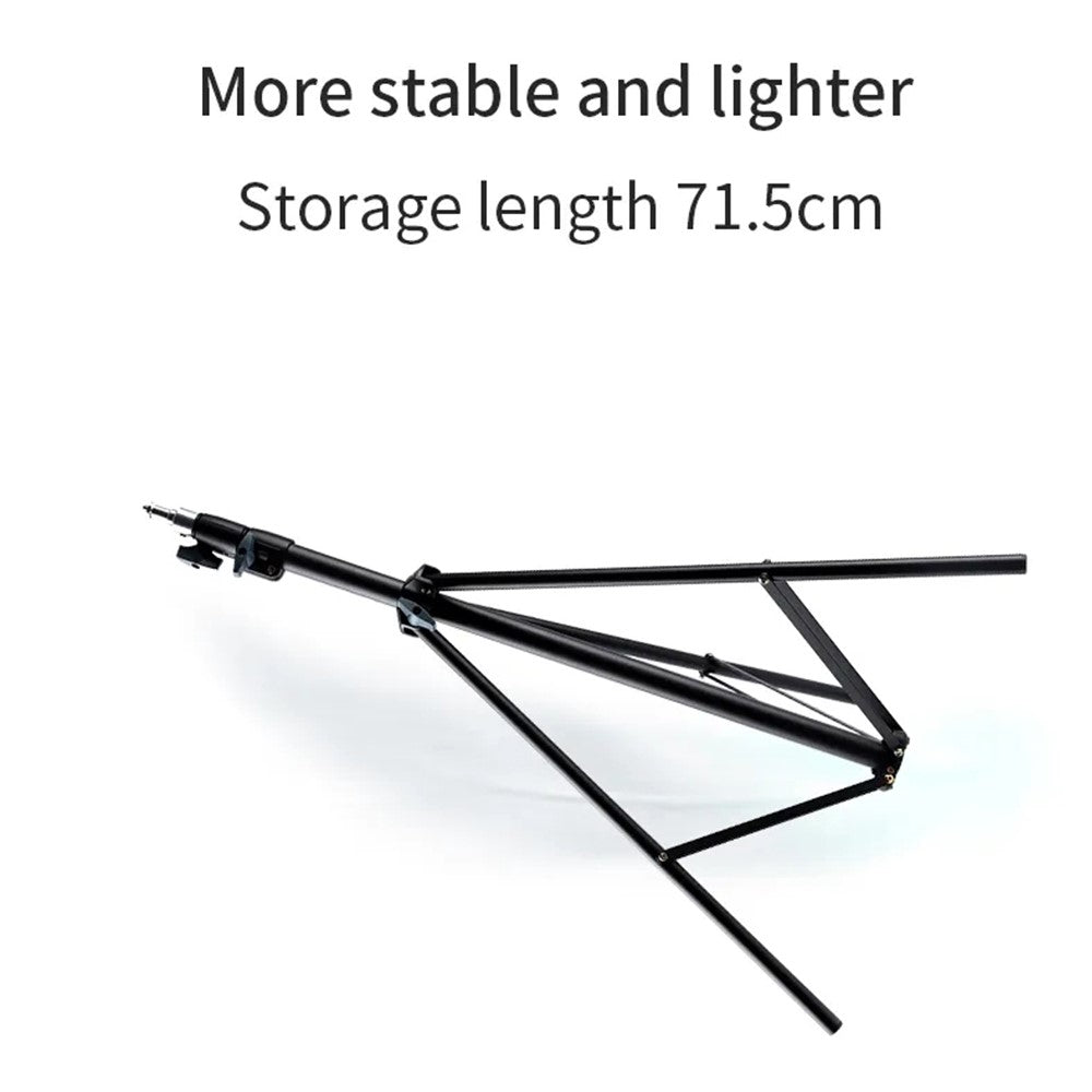JMARY MT-75 Portable Photography Lightweight Tripod SPCC Steel Telescopic Camera Phone Stand