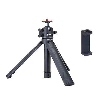 JMARY MT-29 Portable Selfie Stick Camera Phone Holder Mini Extendable Live Streaming Desktop Tripod