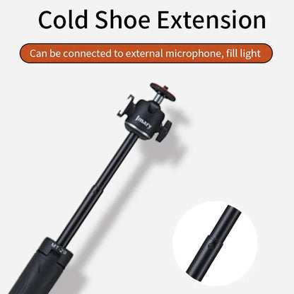 JMARY MT-29 Portable Selfie Stick Camera Phone Holder Mini Extendable Live Streaming Desktop Tripod