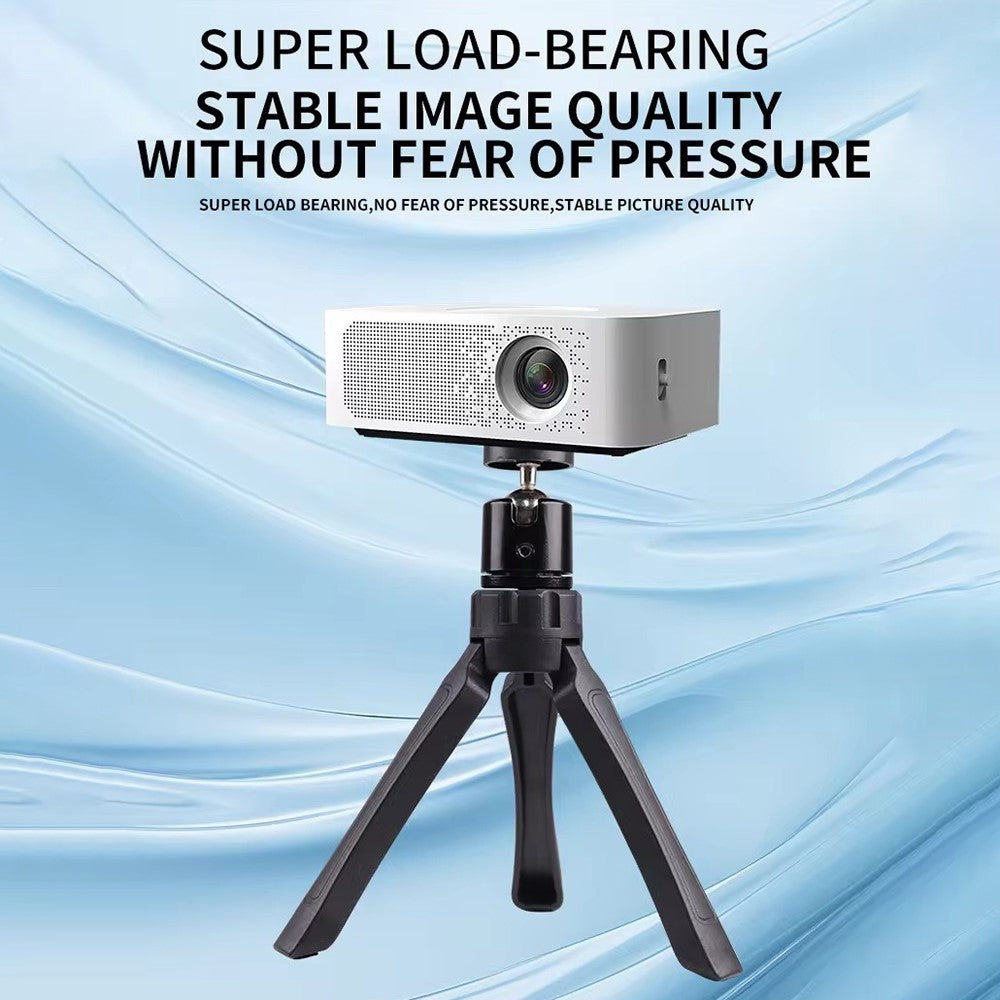 X038 Camera Tripod DLP Camera Stand Holder Phone Clamp Tripod for Live Streaming