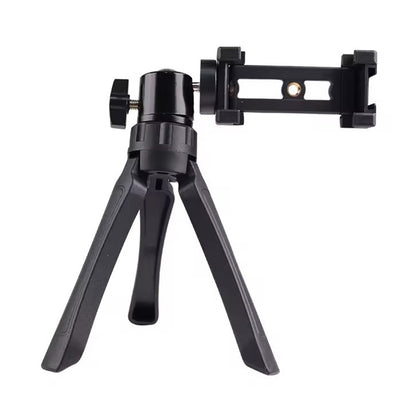 X038 Camera Tripod DLP Camera Stand Holder Phone Clamp Tripod for Live Streaming