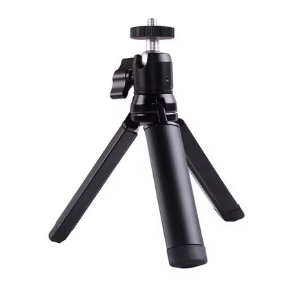 X028 Portable Webcam Tripod Stand Aluminum Alloy Extendable Desktops Tripod