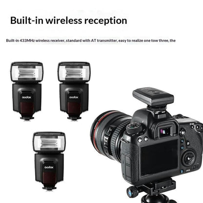 GODOX TT560 II Camera Flash 433MHz Wireless Receiver Hot Shoe Flash Light for Canon Nikon Sony