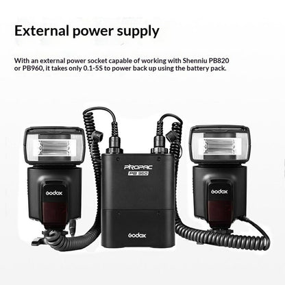 GODOX TT560 II Camera Flash 433MHz Wireless Receiver Hot Shoe Flash Light for Canon Nikon Sony