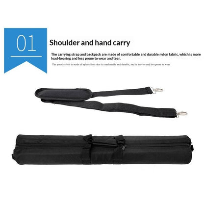 80cm Length Tripod Carrying Bag Padded Photography Equipment Light Stand Case Bag with Adjustable Strap