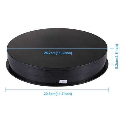 PULUZ PU3049 30cm 360 Degrees Rotation Photography Electric Swivel Turntable Video Shooting Display Stand