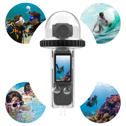 BRDRC Waterproof Case for DJI Osmo Pocket 3 40m Underwater Diving Action Camera Protector