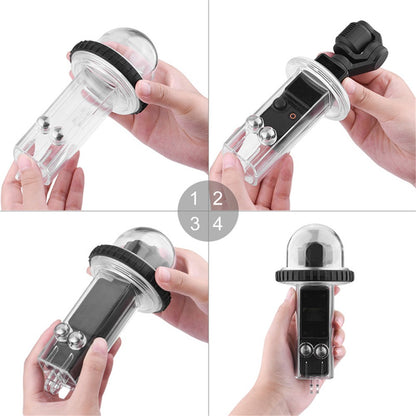 BRDRC Waterproof Case for DJI Osmo Pocket 3 40m Underwater Diving Action Camera Protector