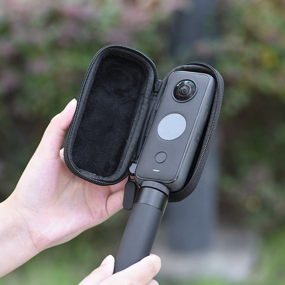 BRDRC For Insta360 X3 / One X2 / One X Action Camera Storage Case PU Protective Bag