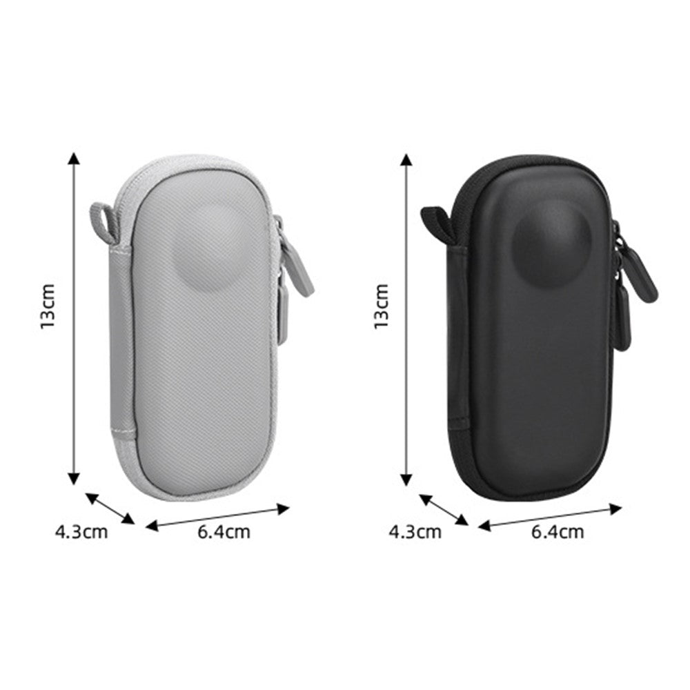 BRDRC For Insta360 X3 / One X2 / One X Action Camera Storage Case PU Protective Bag