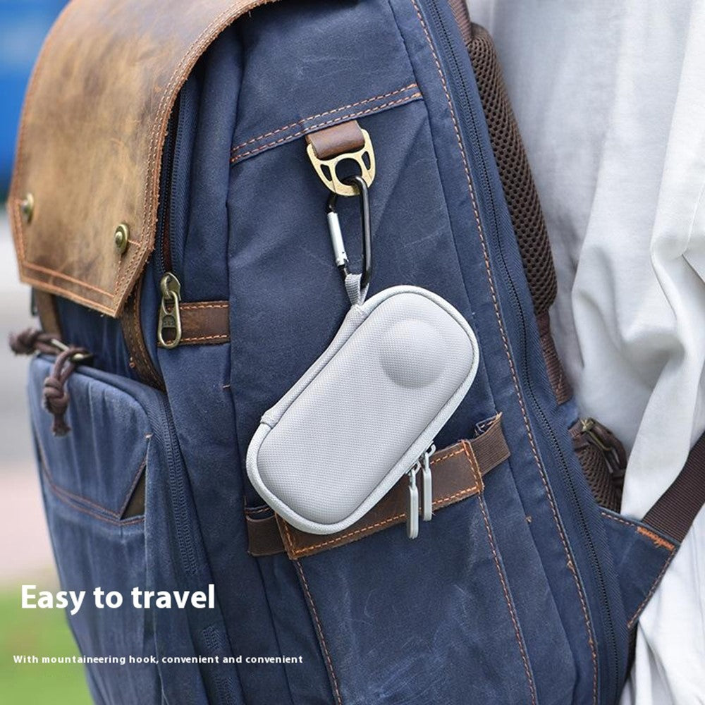 BRDRC For Insta360 X3 / One X2 / One X Action Camera Storage Case PU Protective Bag