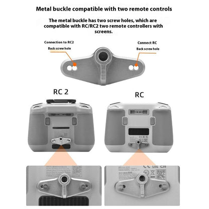 BRDRC Bike Holder Mount for DJI RC2 / RC Remote Controller with Screen Handlebar Fixing Bracket