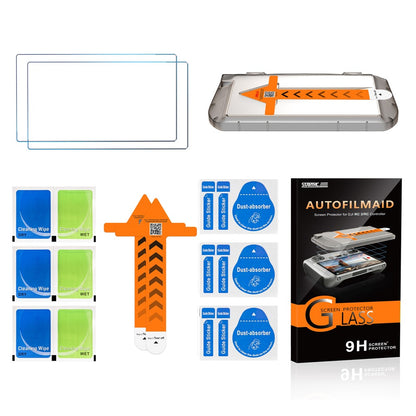 STARTRC 1139983 For DJI RC 2 / RC Remote Controller with Screen HD Tempered Glass Screen Film + Dust Removal Install Tool