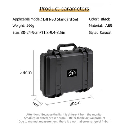 Explosion-Proof Carrying Case for DJI Neo Drone Portable Storage Bag