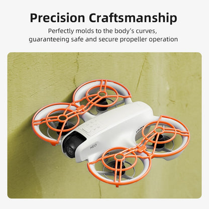 BRDRC Propeller Guard Protector for DJI Neo Drone Protective Bumper Anti-Collision Accessories