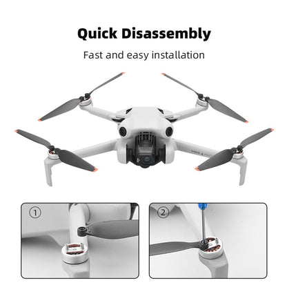 BRDRC 2Pair For DJI Mini 4 Pro Propellers RC Drone Spare Blade Replacement Parts