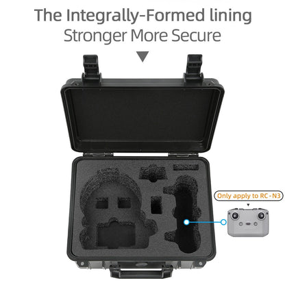 For DJI Flip Carrying Case Portable RC Drone + RC-N3 Controller + Battery Shockproof Storage Box