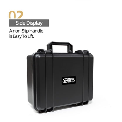 For DJI Flip Carrying Case Portable RC Drone + RC-N3 Controller + Battery Shockproof Storage Box