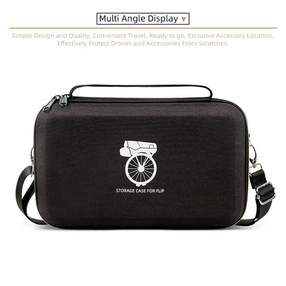 Carrying Case for DJI Flip + RC-2 Remote Controller Storage Bag RC Drone EVA Protective Bag
