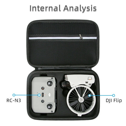 Carrying Case for DJI Flip Drone + RC-N3 Remote Controller RC Drone Portable Storage Bag