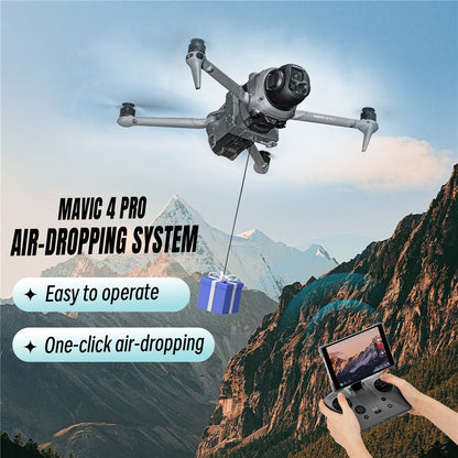 STARTRC 12020050 For DJI Mavic 4 Pro Drone Photosensitive Payload Dropper Remote Thrower with Expansion Mount