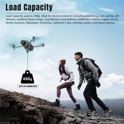 STARTRC 12020050 For DJI Mavic 4 Pro Drone Photosensitive Payload Dropper Remote Thrower with Expansion Mount