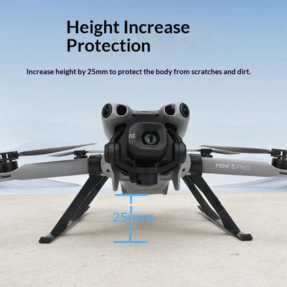 915341 For DJI Mini 5 Pro 2Pcs Landing Gear Height Extension Elevated Legs Protective Stand
