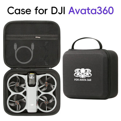 Portable Storage Case for DJI Avata 360 Drone Hard EVA Carrying Bag with Handle Drone Protection Handbag