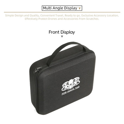 Portable Storage Case for DJI Avata 360 Drone Hard EVA Carrying Bag with Handle Drone Protection Handbag
