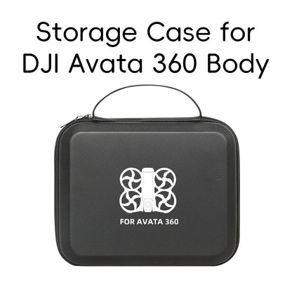 PU Portable Storage Case for DJI Avata 360 Drone Hard Shell Carrying Bag Travel Organizer Drone Protection Handbag