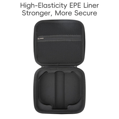 Portable Carrying Case for DJI Neo 2 Drone PU Waterproof Storage Bag Travel Organizer with EPE Foam Interior