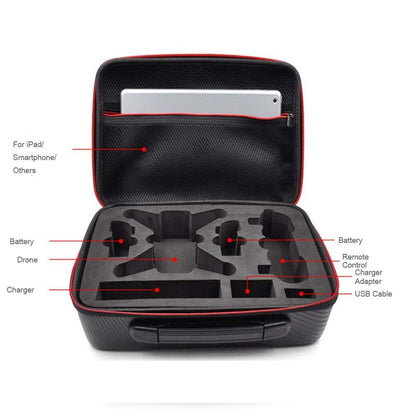 AGDW02 Shockproof Storage Handbag Protective Case with Shoulder Strap for DJI Spark Remote Control Drone Battery Accessories