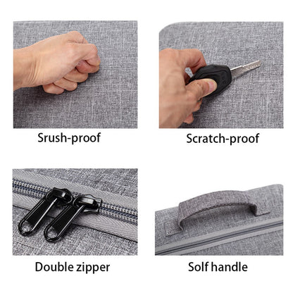 Storage Bag for DJI Mavic Air 2 Shockproof Canvas + EVA Carrying Case Portable Box RC Accessories Travel Hiking Kit with Sturdy Handle